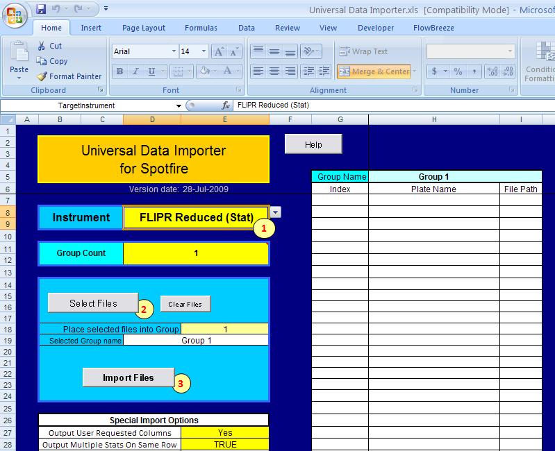 Universal Data importer